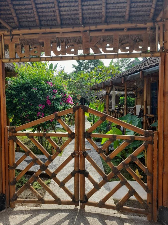 Tua Tua Keladi Bungalows Gili Air Eksteriør bilde